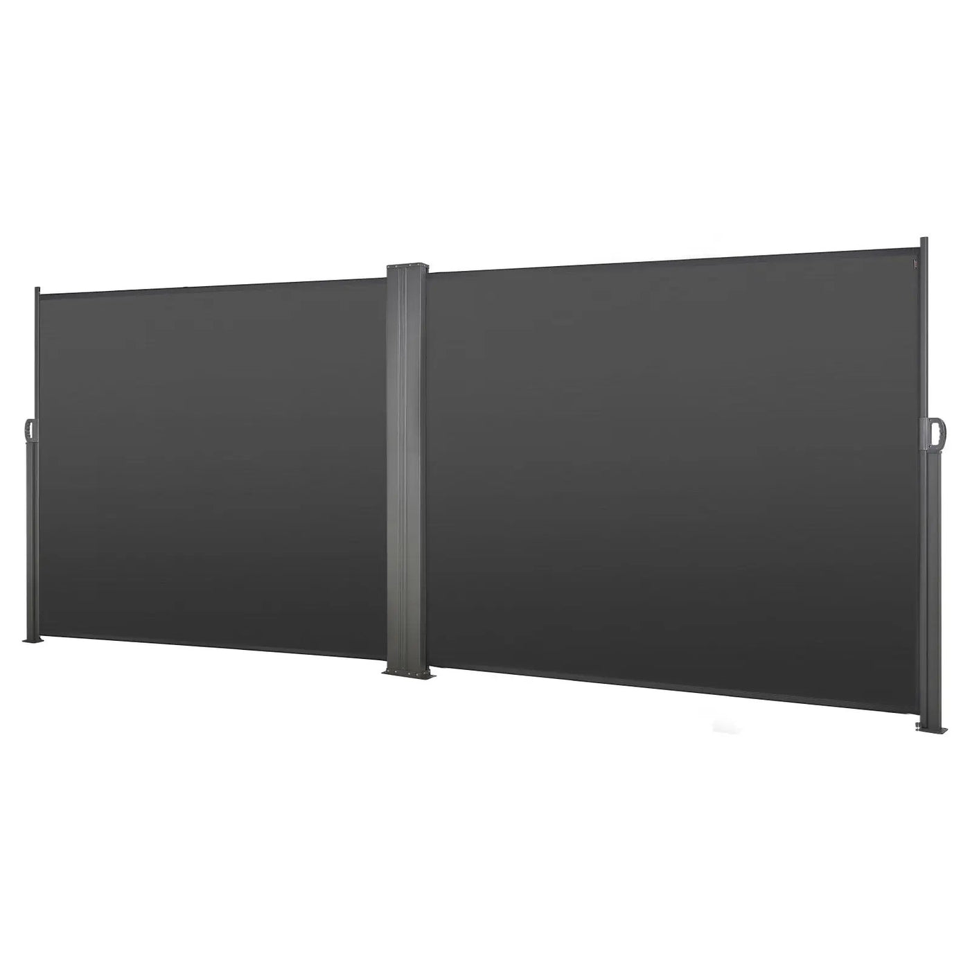 Retractable Side Awning, 71" x 236" Patio Screen with Waterproof Polyester Fabric by HouseOfZazla