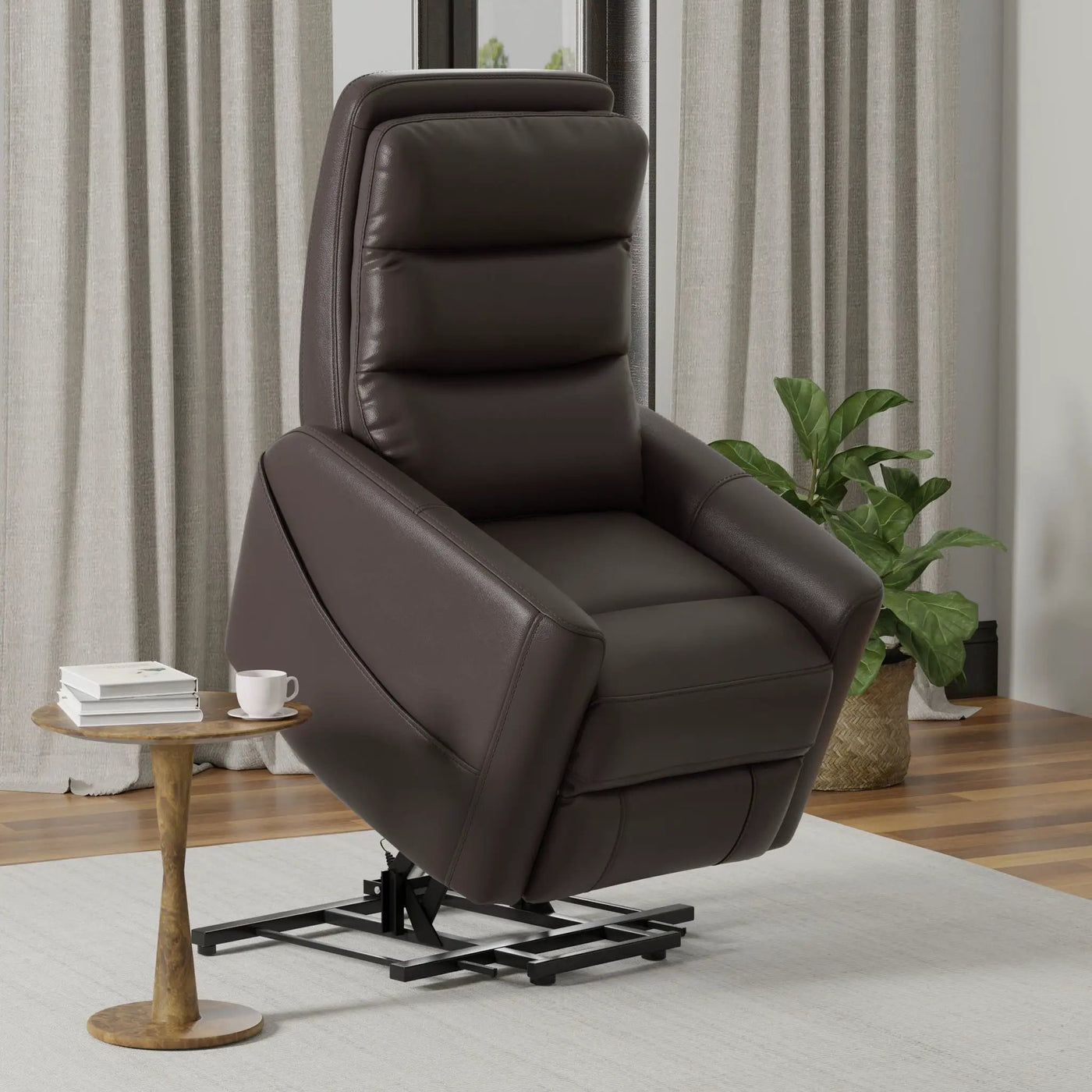 Bentley Power Lift Chair With Full Recline And USB Charging by HouseOfZazla