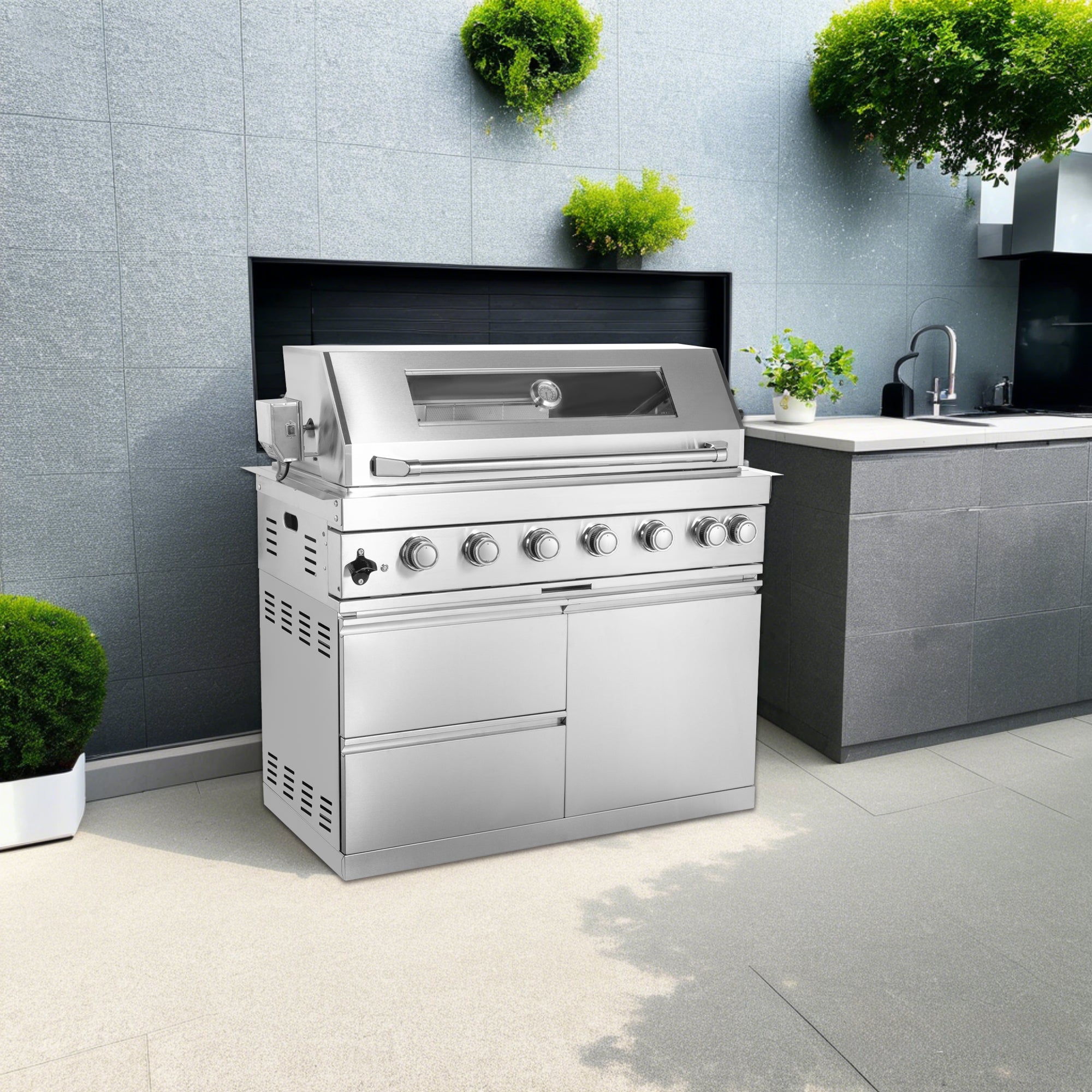 Six Burners Grill by HouseOfZazla