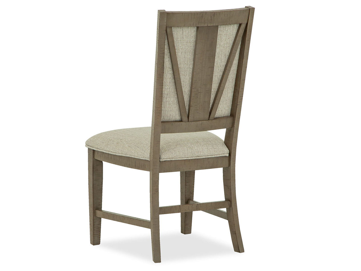 Paxton Place - Step Upholstered Side Chair (Set of 2) - Dovetail Gray, photo 6 of 7