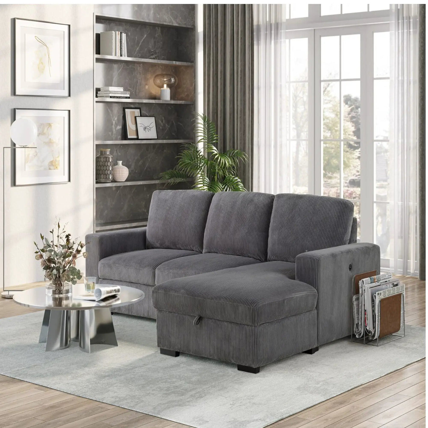 Melody - Contemporary Design Sectional Sofa by Unique Piece Furniture