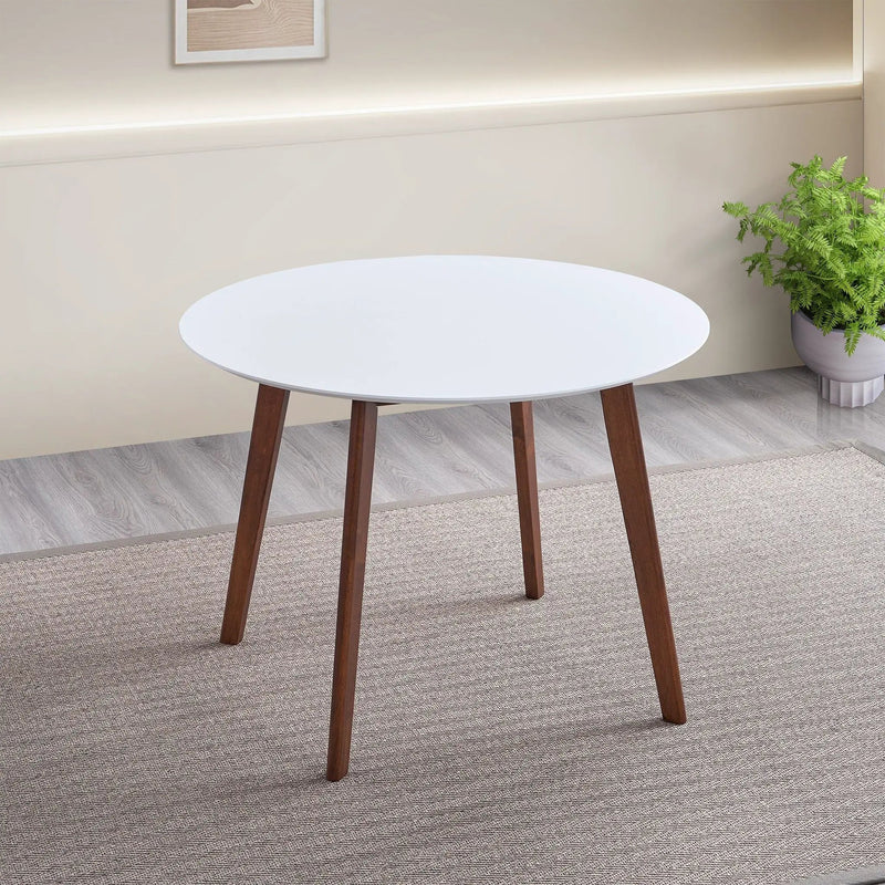Dining Table - Brown / White by HouseOfZazla