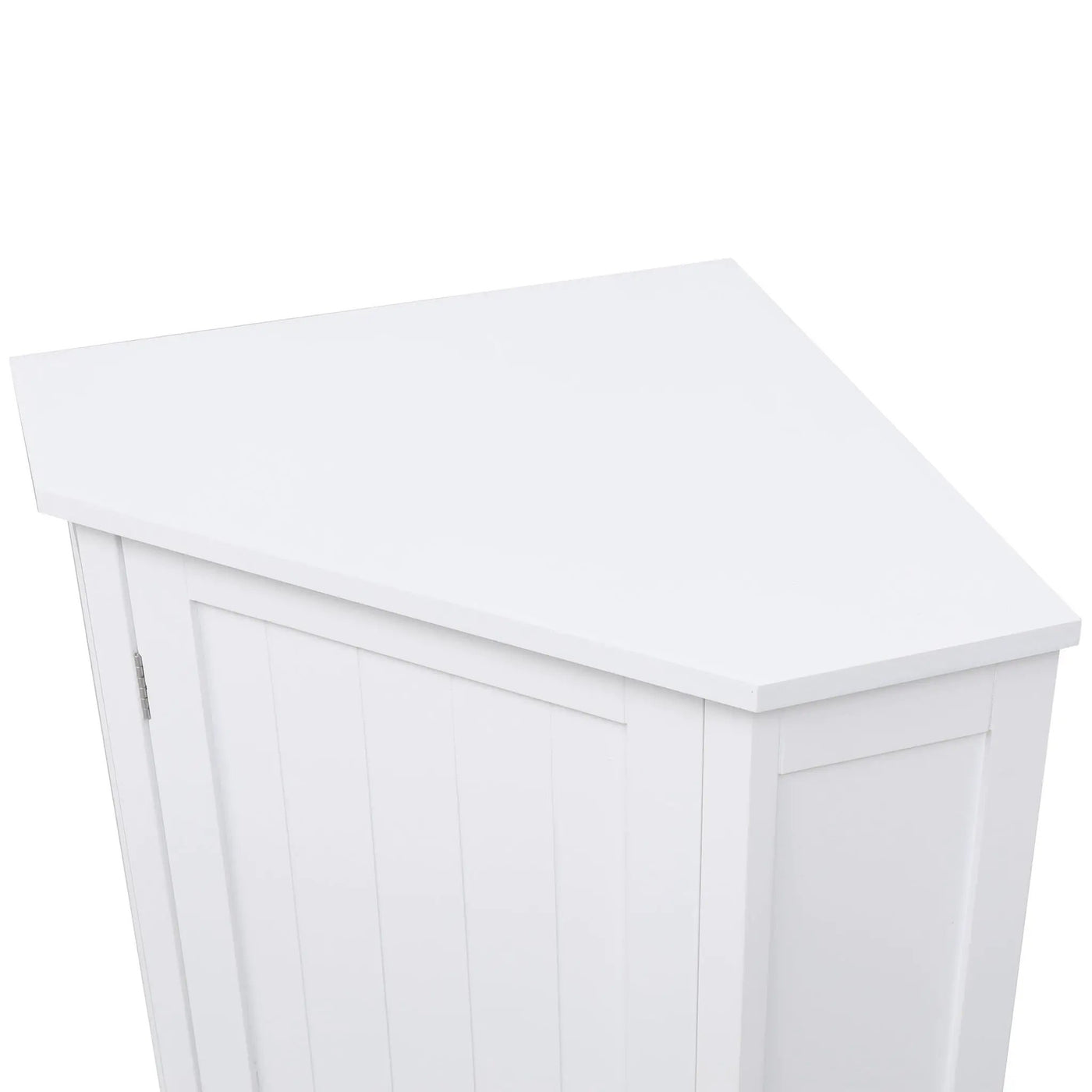 Bathroom Cabinet Triangle Corner Storage Cabinet With Adjustable Shelf Modern Style by HouseOfZazla