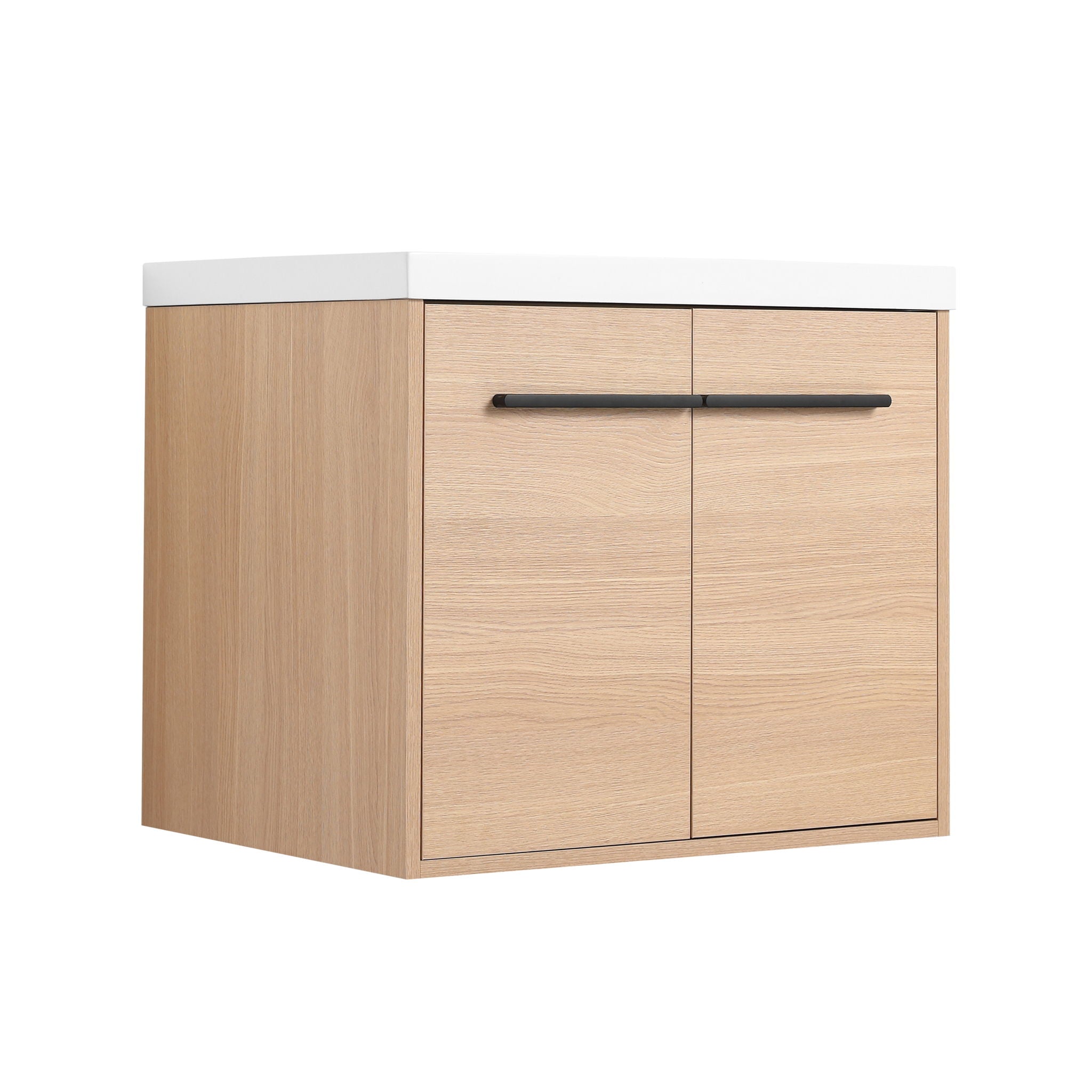 Bathroom Vanity Set With Resin Countertop Sink, 2 Doors by HouseOfZazla