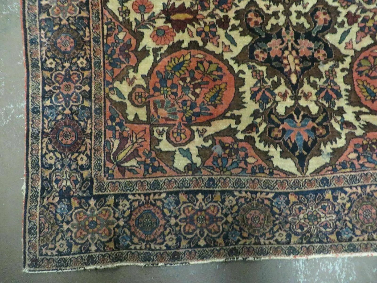 4' X 6' Antique Ultra Fine Handmade India Floral Oriental Wool Rug Carpet Nice by Jewel Rugs