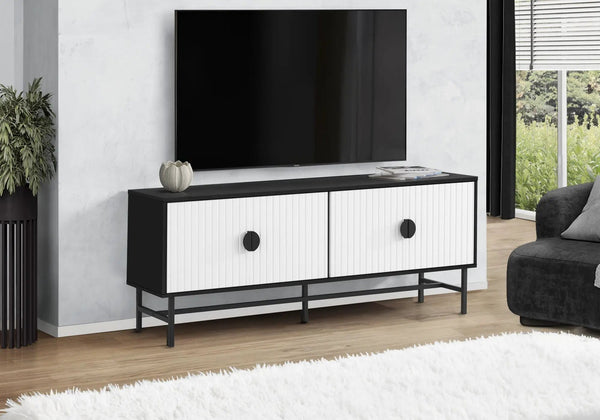 Contemporary TV Stand Console with Storage