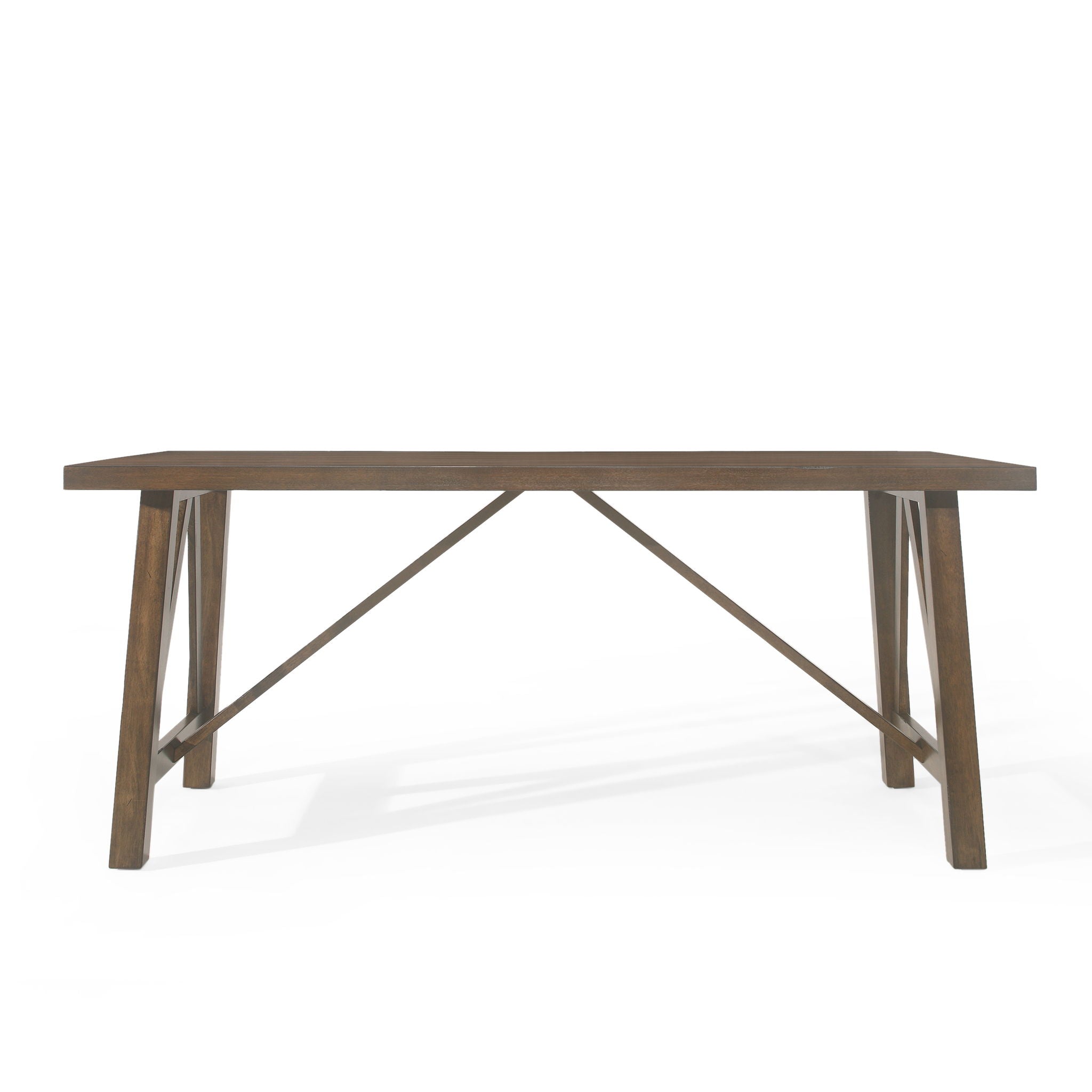 Farmhouse Style Dining Table With Wood-Like Top by HouseOfZazla