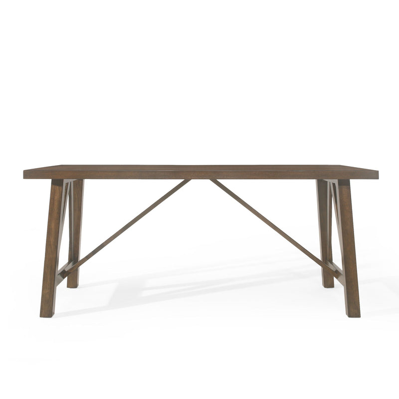 Farmhouse Style Dining Table With Wood-Like Top by HouseOfZazla