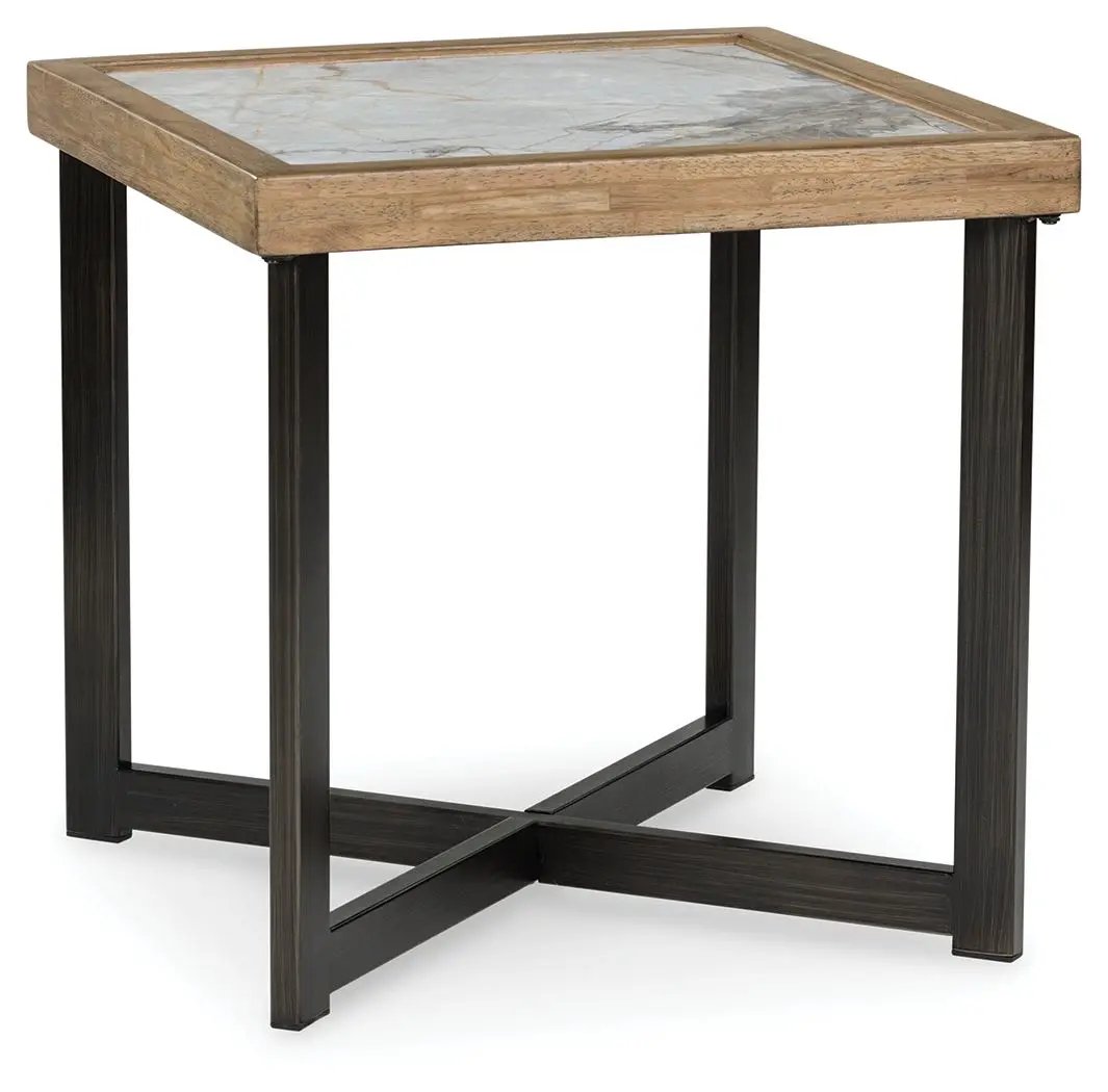 Montia - Square End Table - Multi by Unique Piece Furniture