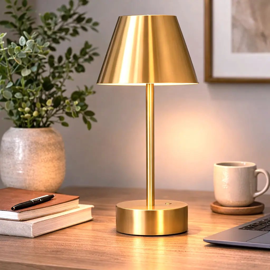 Elegance Rechargeable LED Table Lamp LED Touch Switch by HouseOfZazla
