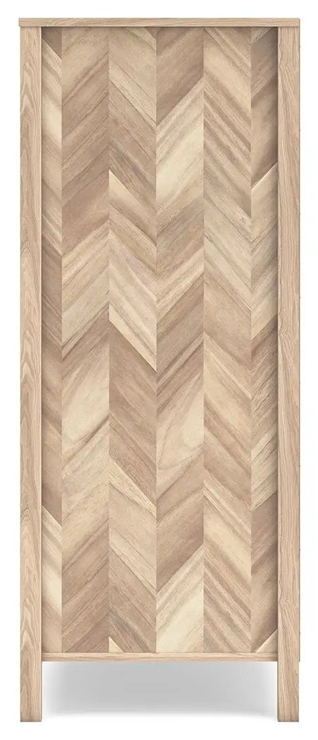 Battelle - Five Drawer Chest - Tan by Unique Piece Furniture