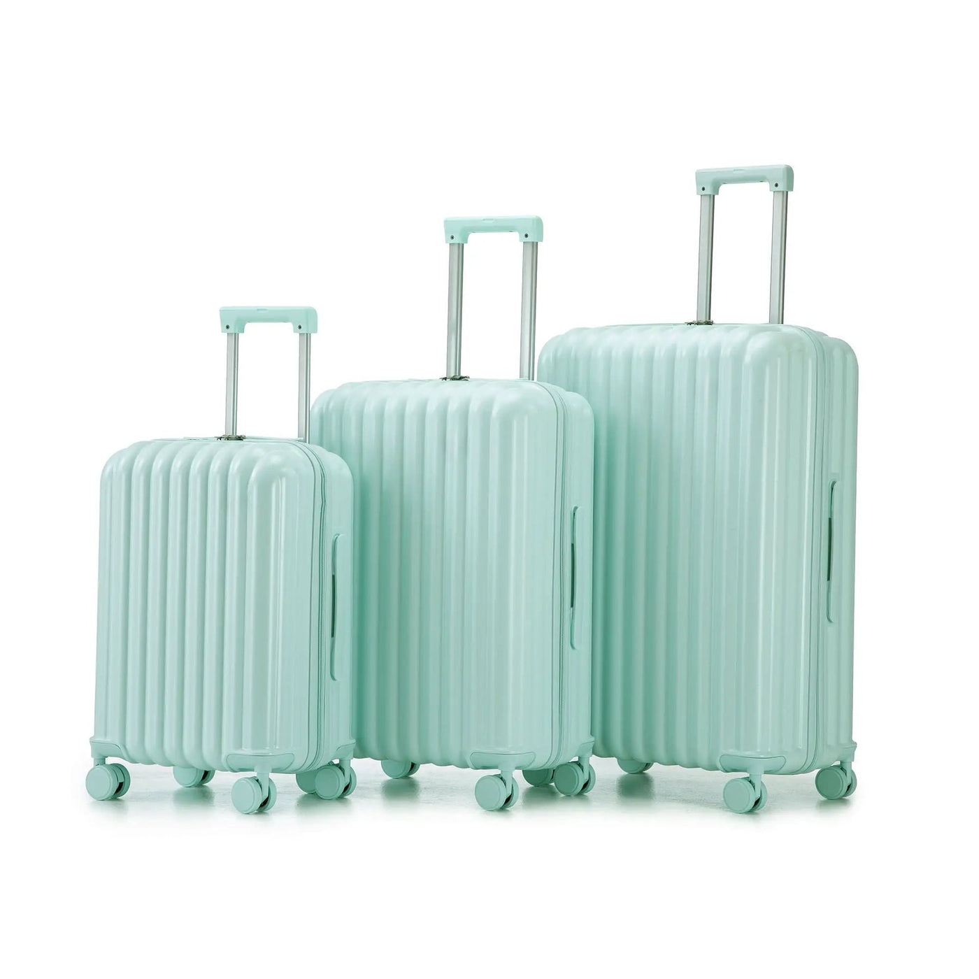 20" / 24" / 28" 3 Pieces / Set Spinner Wheel Luggage, Carry On Suitcase, With Cup Holder & USB Port & Phone Holder by HouseOfZazla