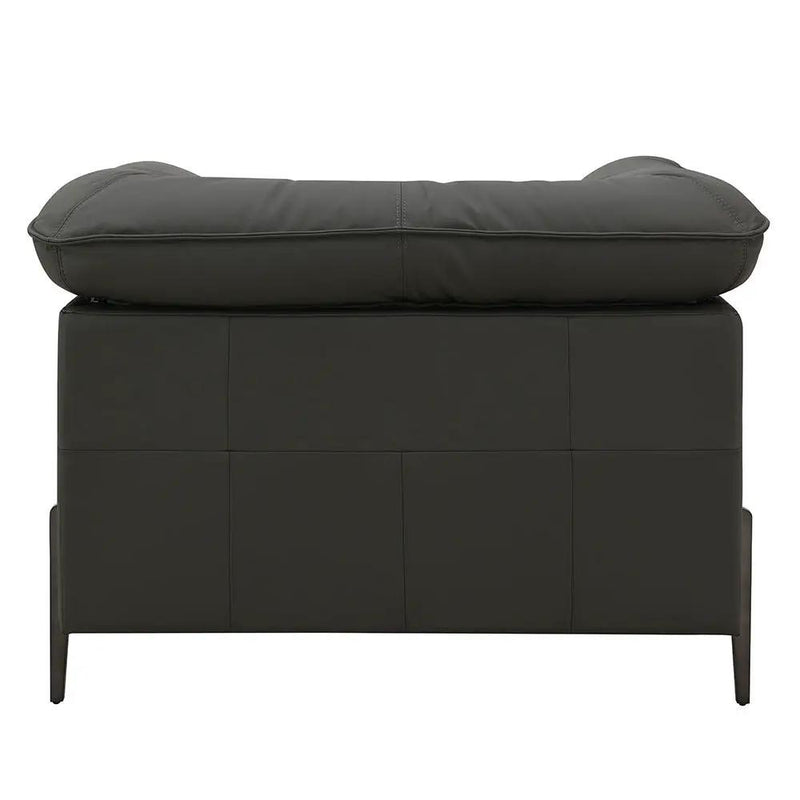 Tadi - Chair - Black Top Grain Leather by Unique Piece Furniture
