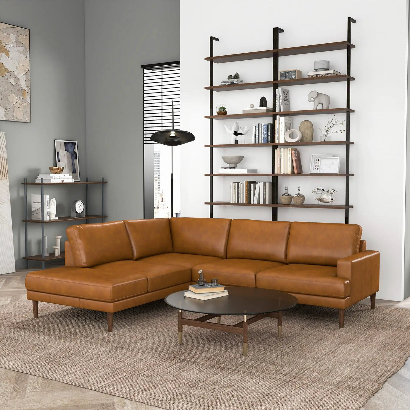 Corbin - L-Shaped Sectional Sofa by HouseOfZazla