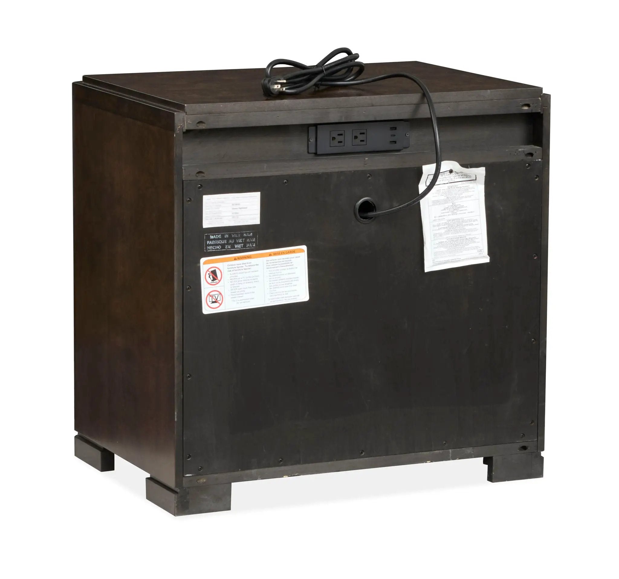Rowan - Drawer Nightstand - Espresso by Unique Piece Furniture