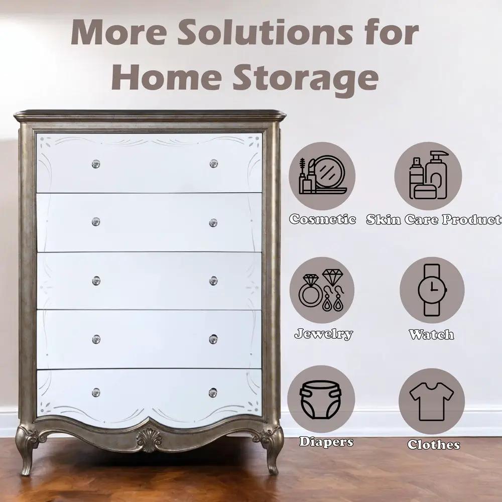 Esteban - Chest - Antique Champagne by Unique Piece Furniture