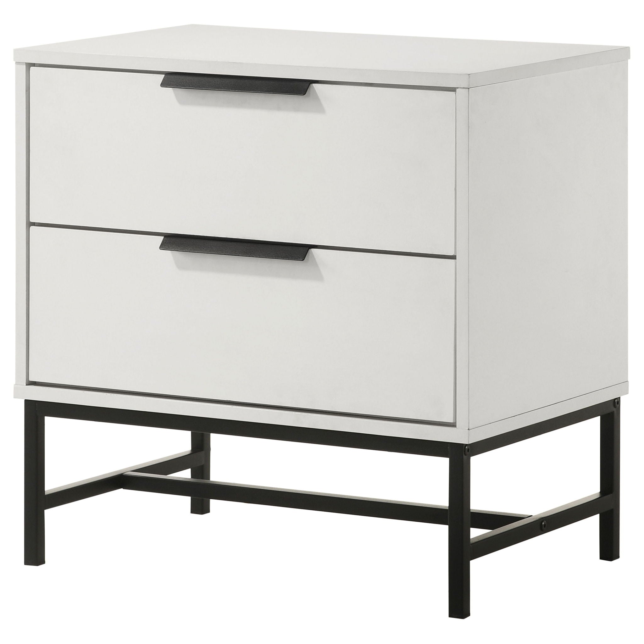 Yountville - 2 Drawer Nightstand - White by HouseOfZazla