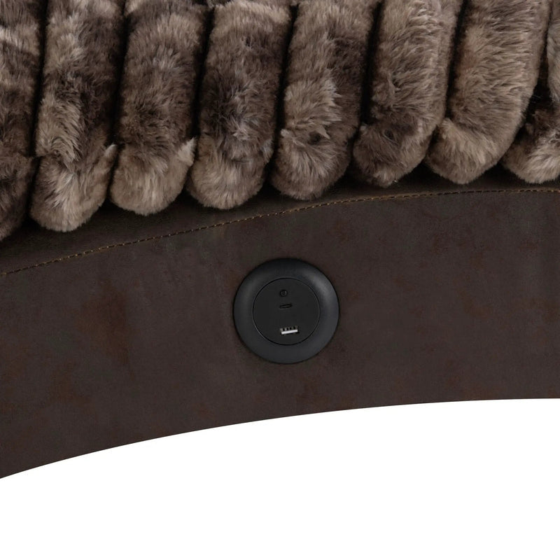 Denise - Accent Chaise With USB Support