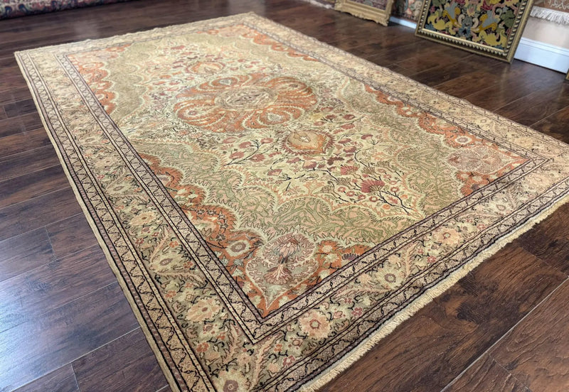 Antique Turkish Kayseri Rug 7x10 by Jewel Rugs