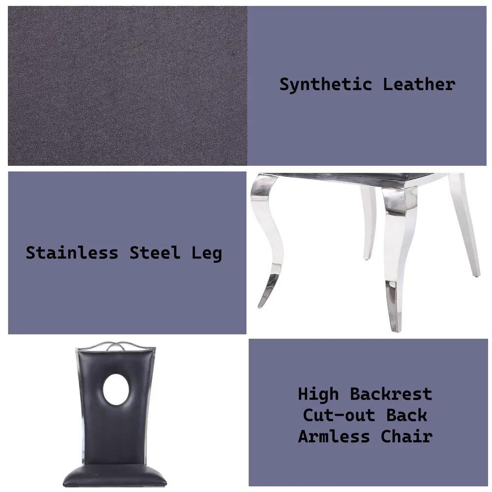 Cyrene - Glam - Side Chair by Unique Piece Furniture