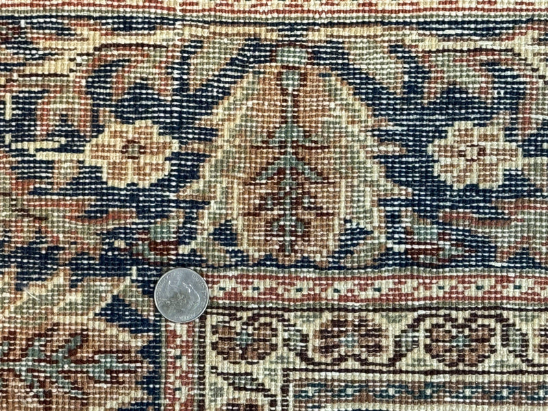 Turkish Kayseri Rug 6x10, Antique Turkish Carpet, Floral Medallion, Oriental Carpet, Red by Jewel Rugs