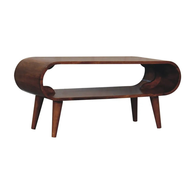 Solid Wood Amaya Nordic Style Coffee Table by HouseOfZazla