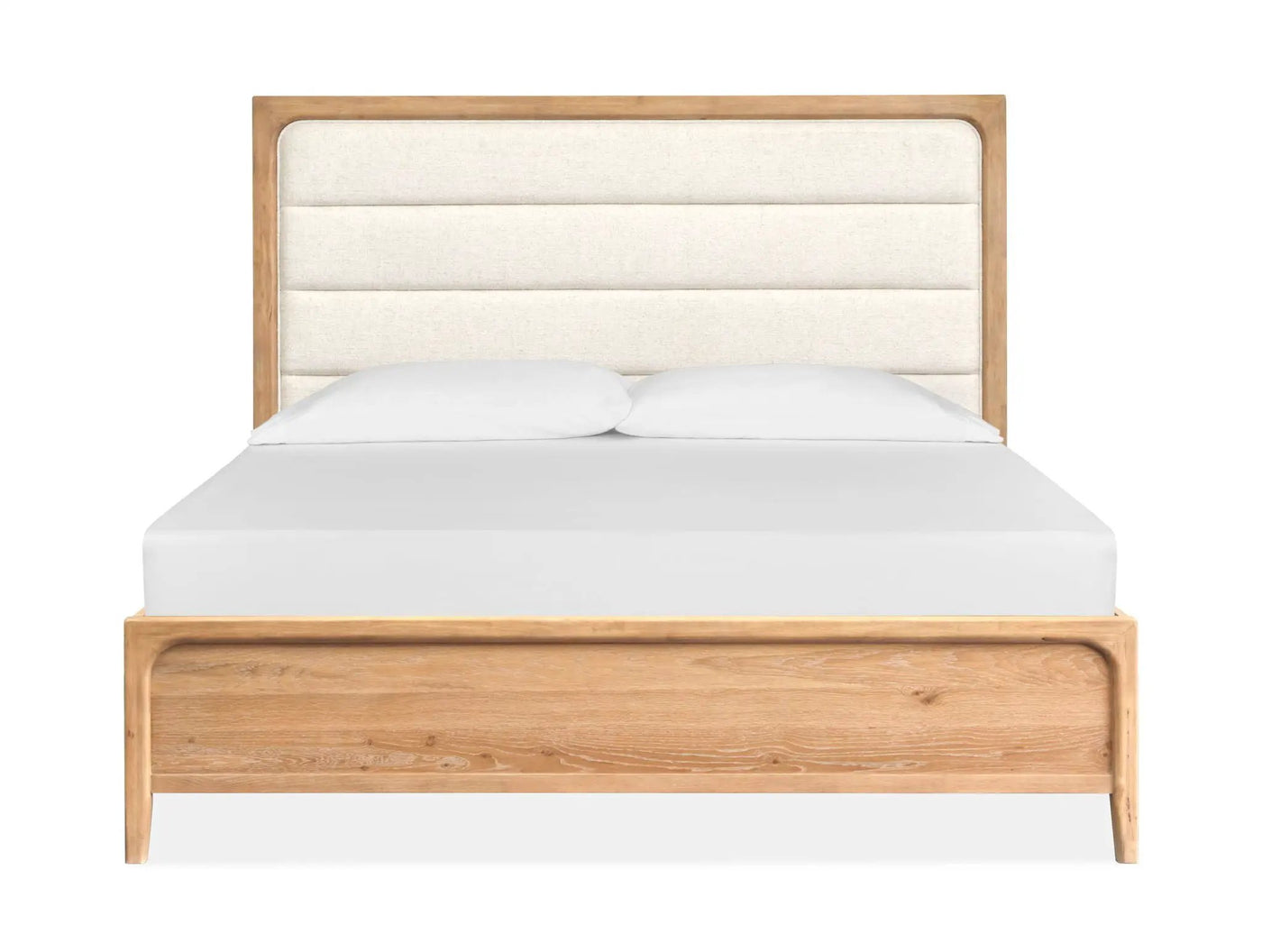 Somerset - Complete Panel Bed With Upholstered Headboard by Unique Piece Furniture