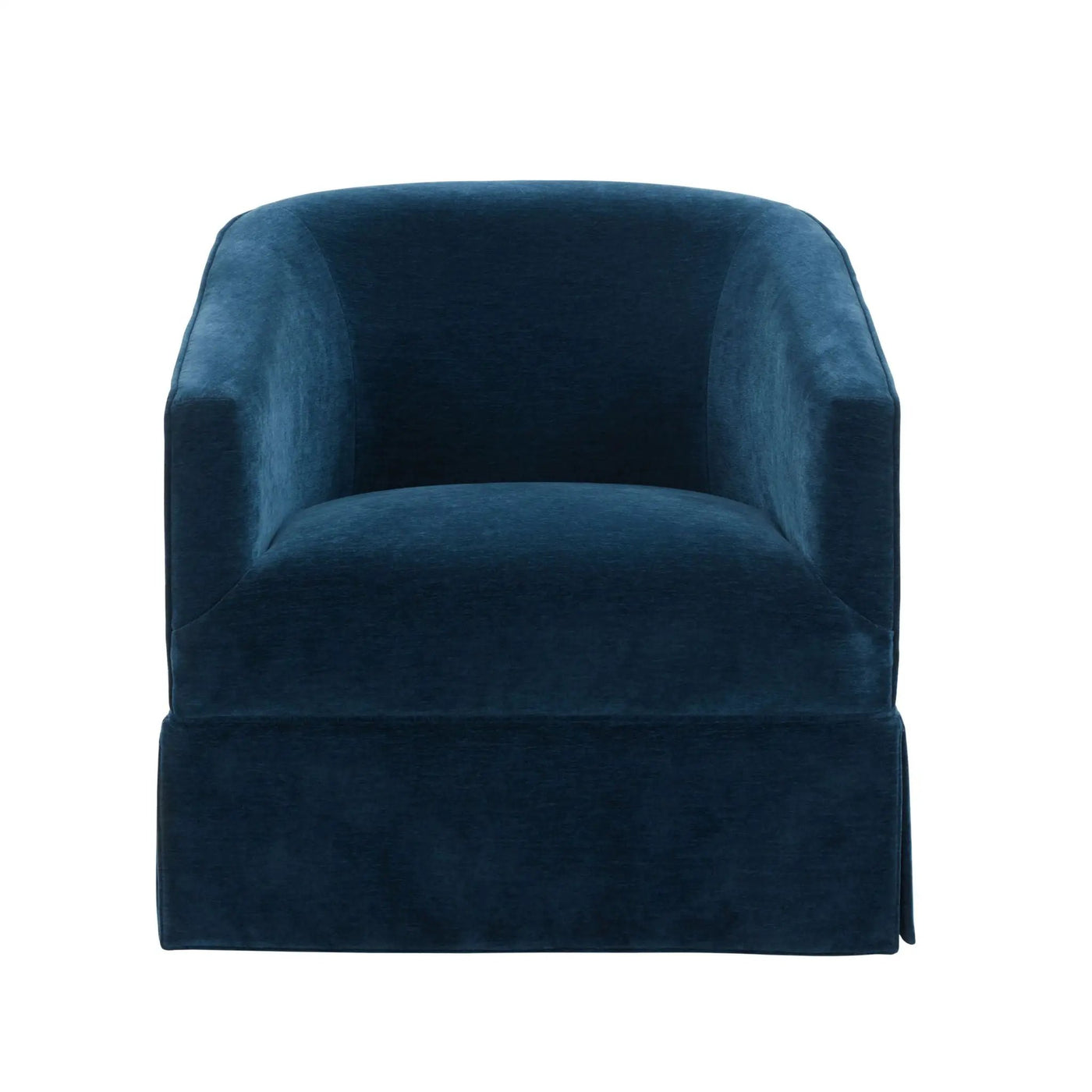 Elm - Skirted Swivel Chair by HouseOfZazla