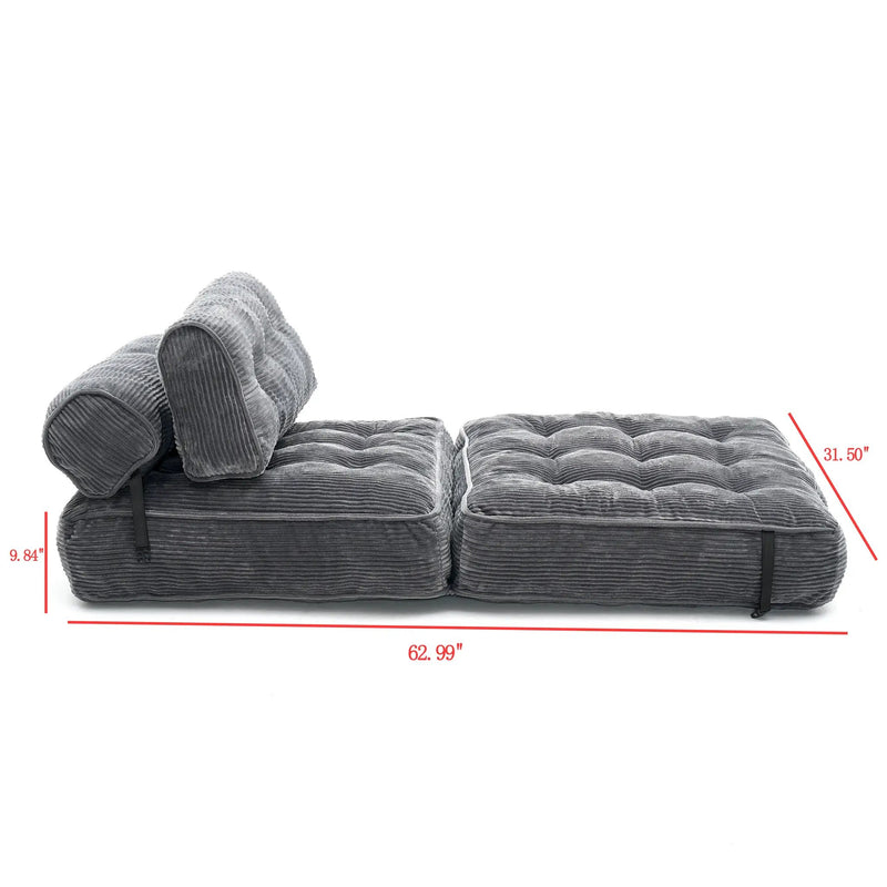 Folding Sofa Bed, Convertible Sleeper Chair by HouseOfZazla