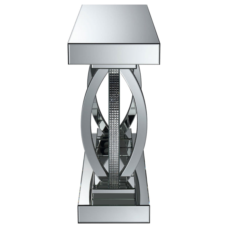Drea - Entryway Sofa Console Table - Silver