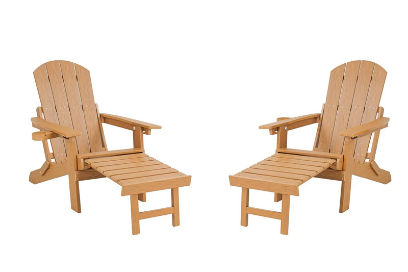 2-Piece All-Season Outdoor Lounge Chairs For Patio Leisure & Garden Relaxation Moments by HouseOfZazla