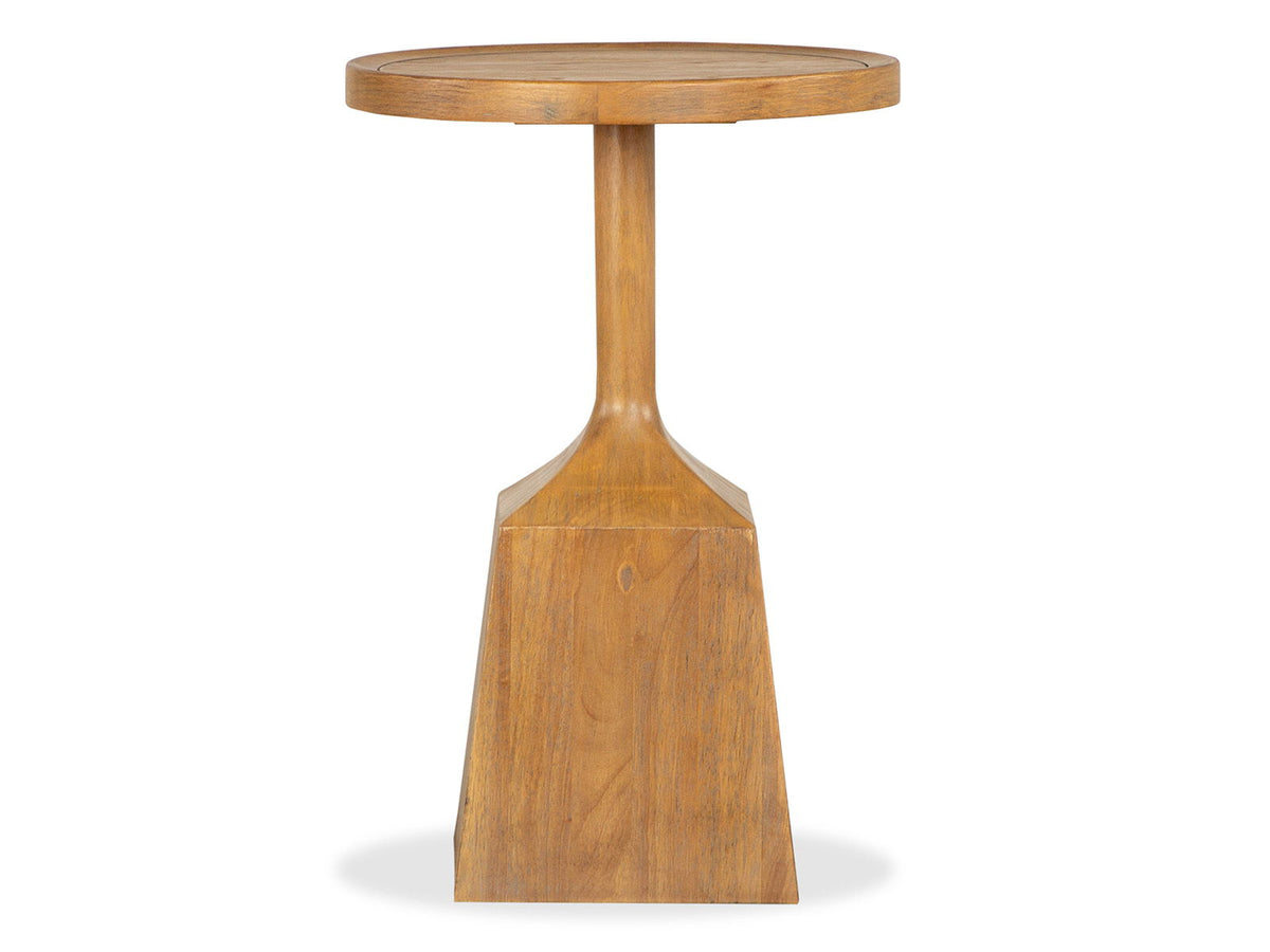 Lindon - Round Pedestal Accent End Table, photo 12 of 14