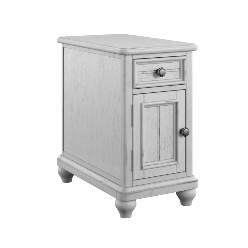 Chairside Table - Gray by HouseOfZazla