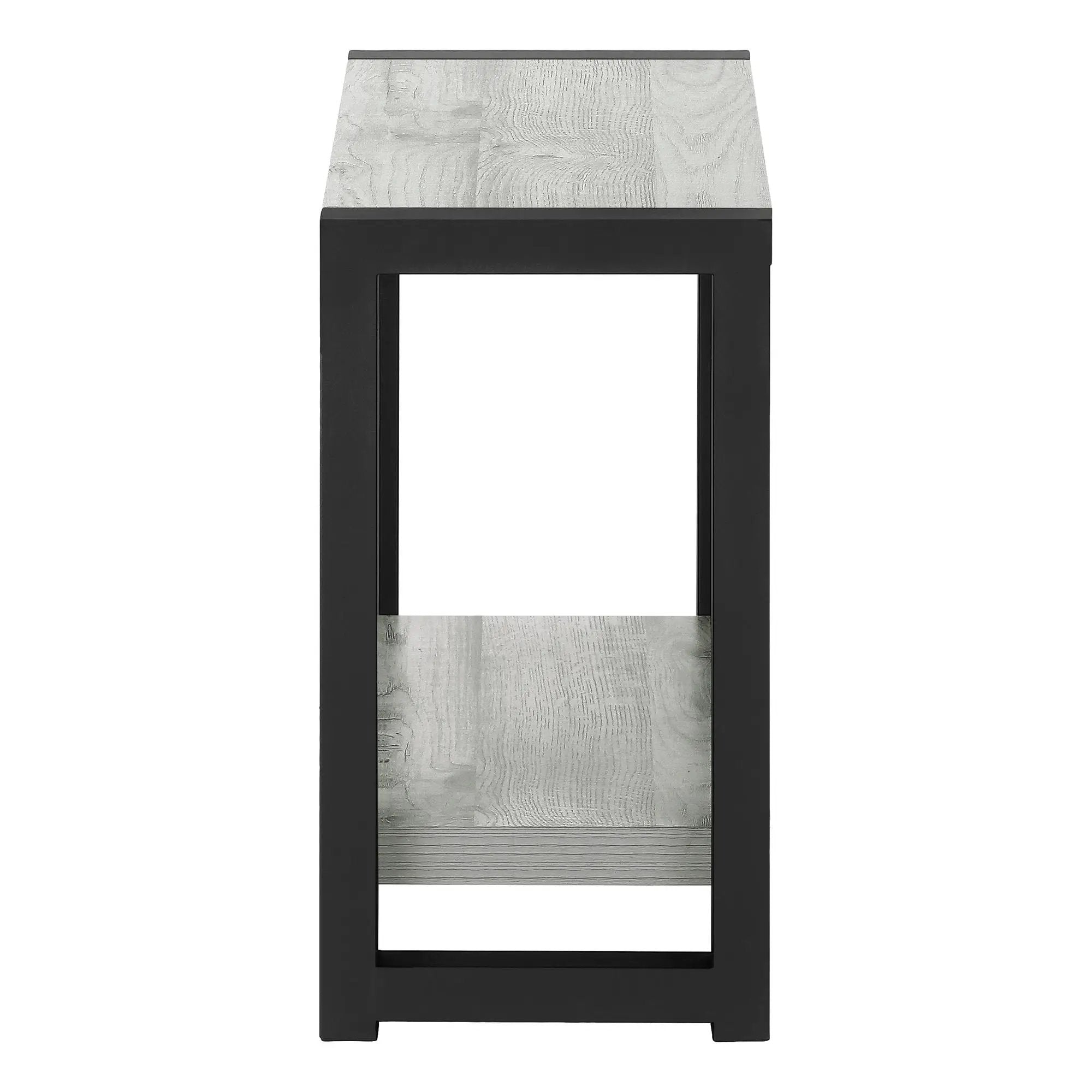 Accent Side Table, Narrow, Small, 2 Tier, Contemporary And Modern by Unique Piece Furniture