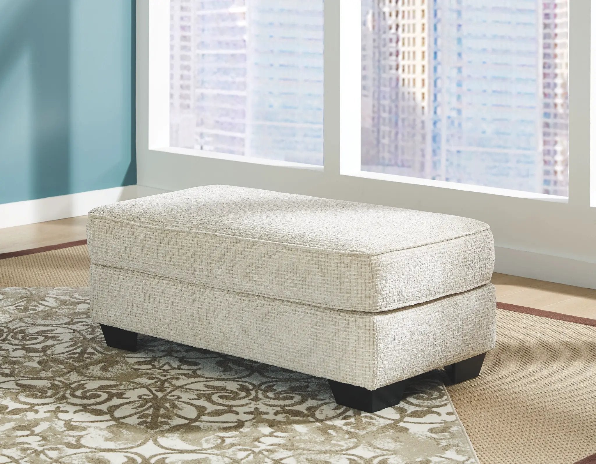 Monaghan - Ottoman - Sandstone by Unique Piece Furniture