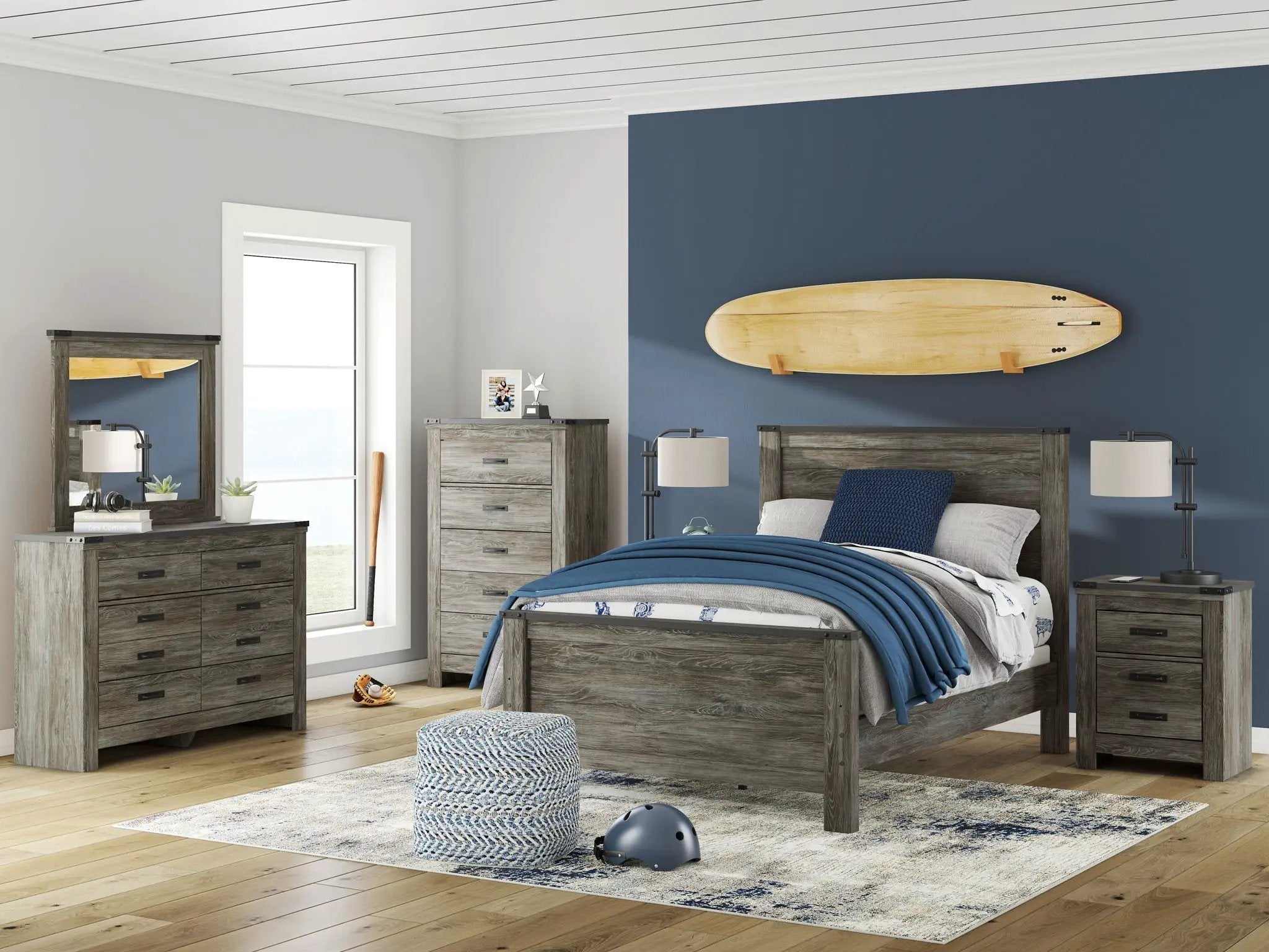 Frandern - Six Drawer Dresser by Unique Piece Furniture