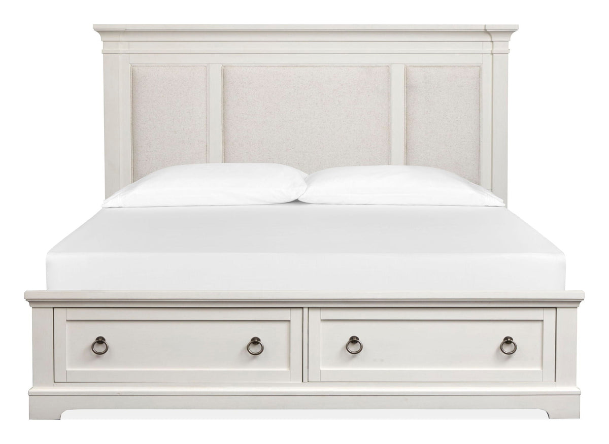 Kingston - Upholstered Panel Storage Bed, photo 6 of 7