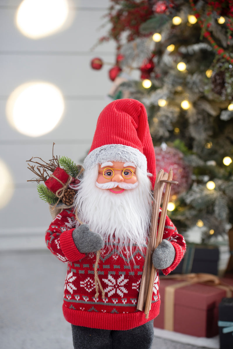 10.6X7.5X23.6" Standing Santa, photo 10 of 10