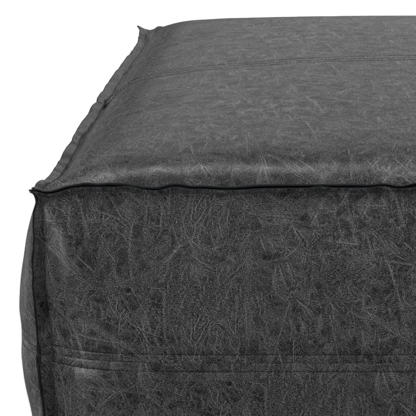 Brody - Large Square, Coffee Table Pouf by HouseOfZazla