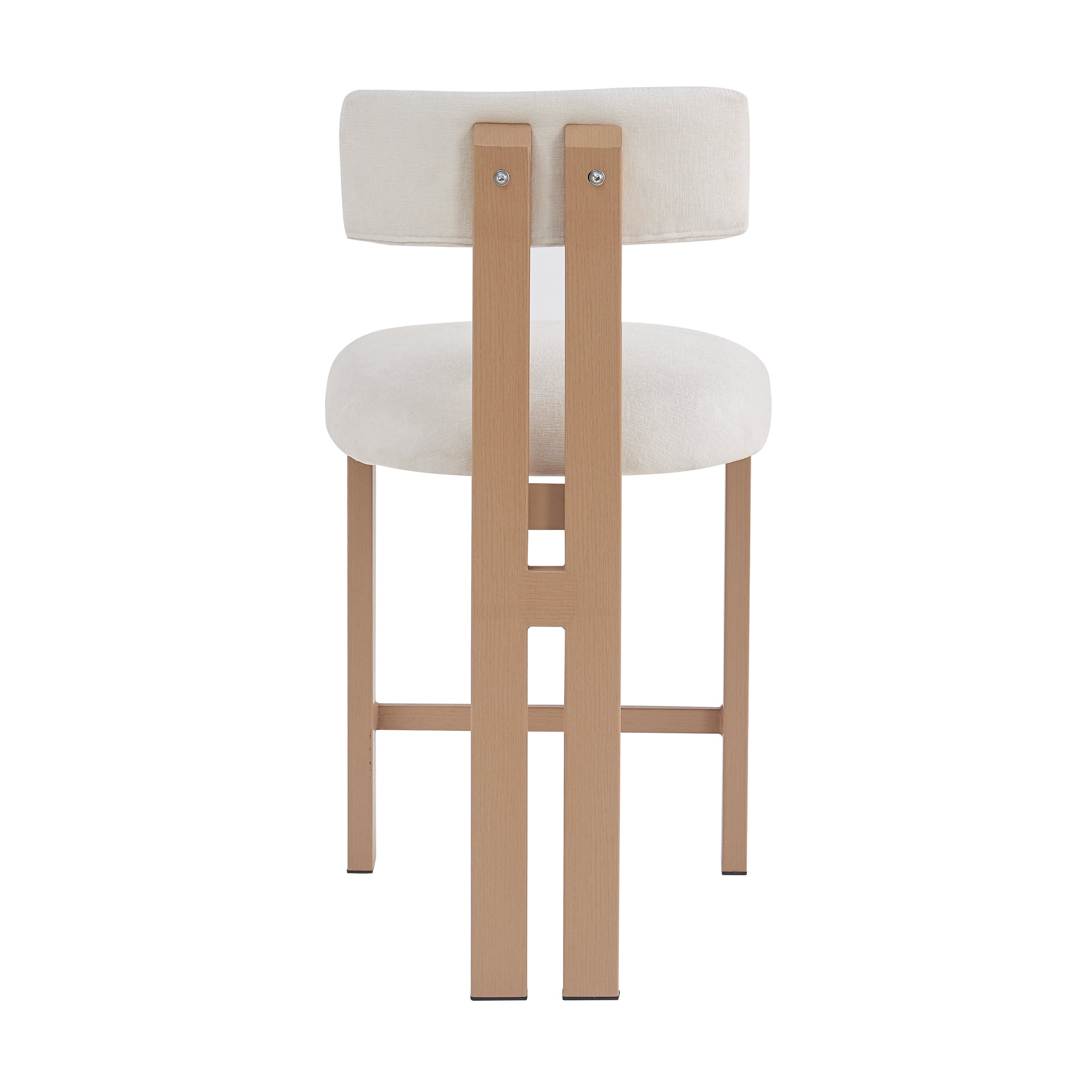 26.5'' Stylish Round Stools with Low Back by HouseOfZazla
