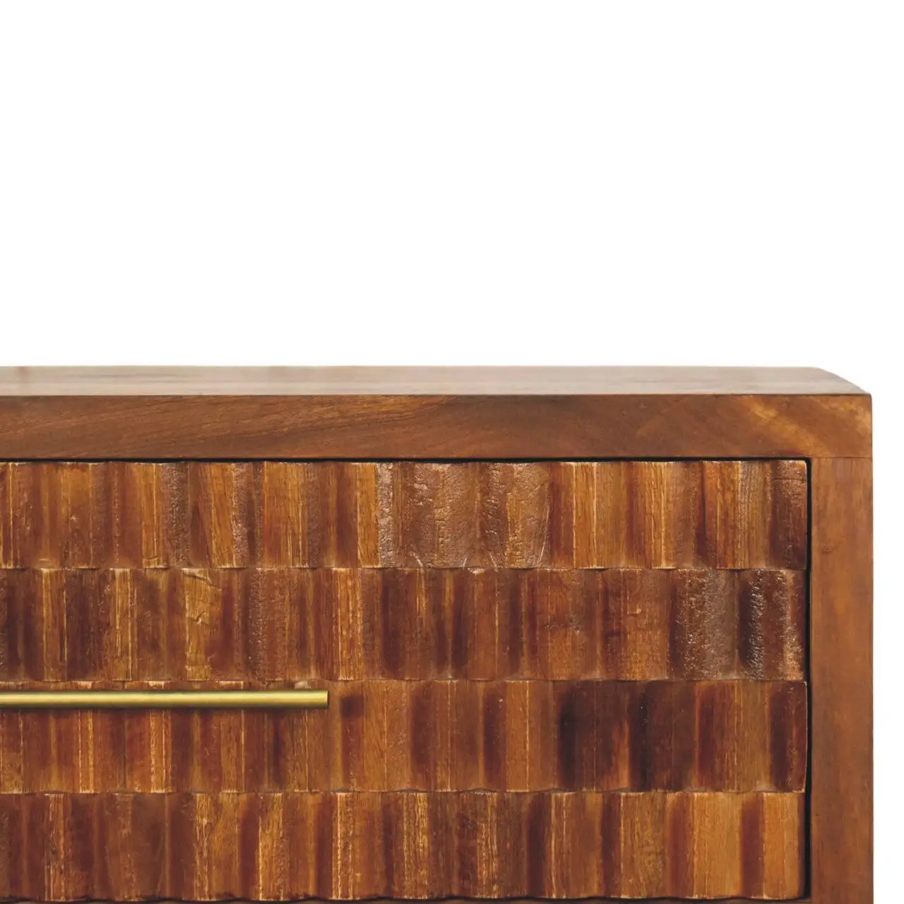 Solid Wood Cadiz Carved Chest by HouseOfZazla
