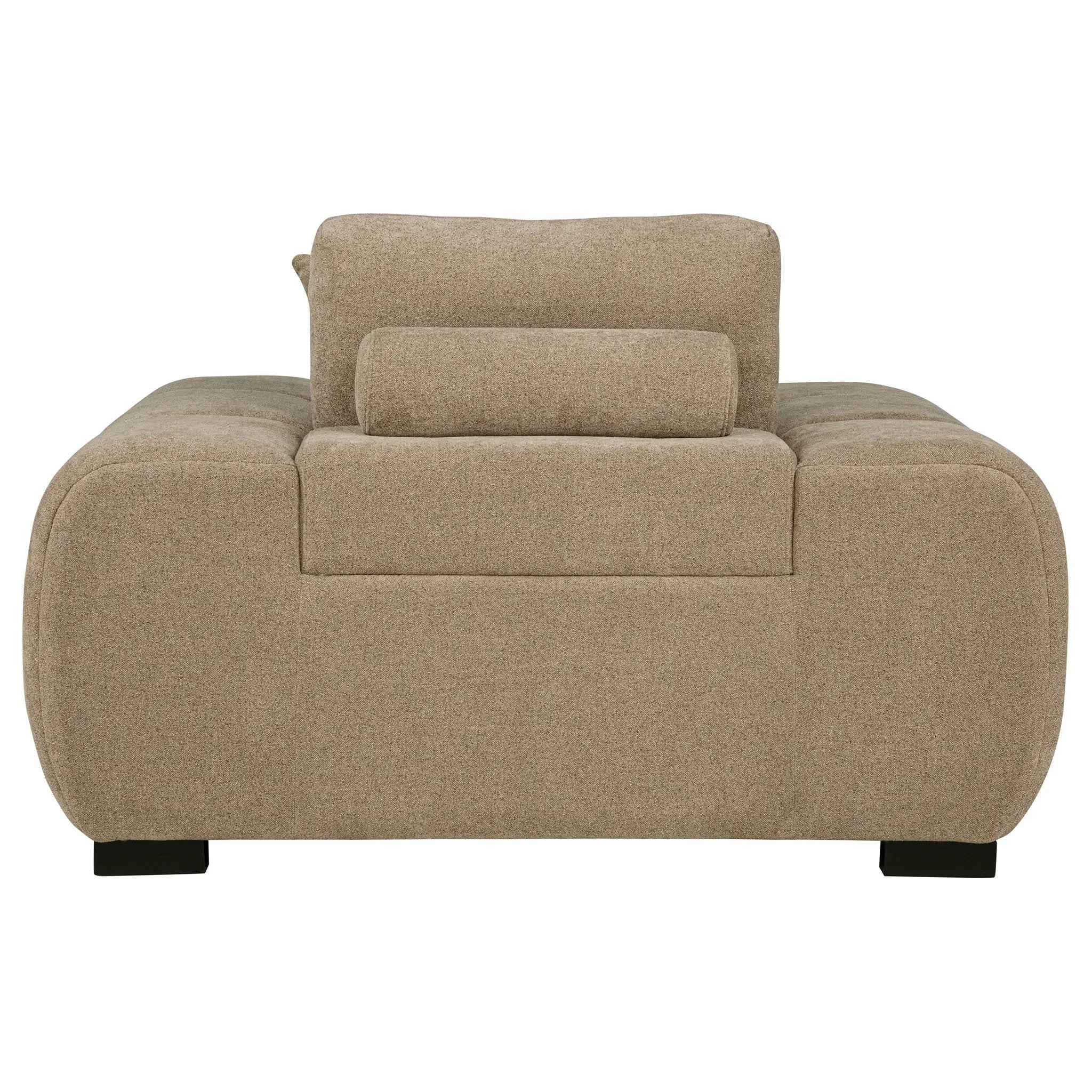 Octavia Upholstered Track Arm Accent Chair Camel by Unique Piece Furniture