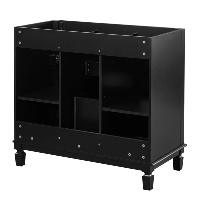 Bathroom Vanity Cabinet With 2 Soft Closing Doors And 2 Drawers by Unique Piece Furniture
