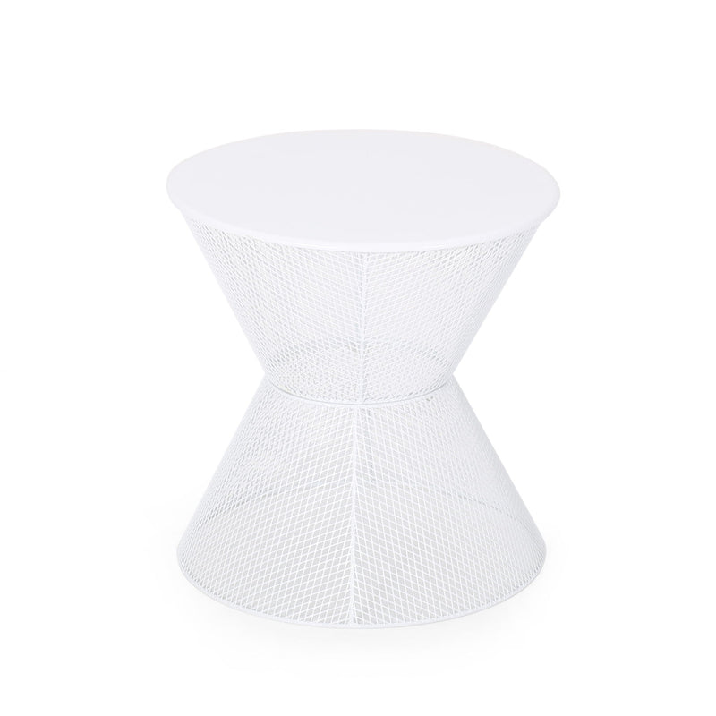 Nevada Contemporary Side Table With Design by HouseOfZazla