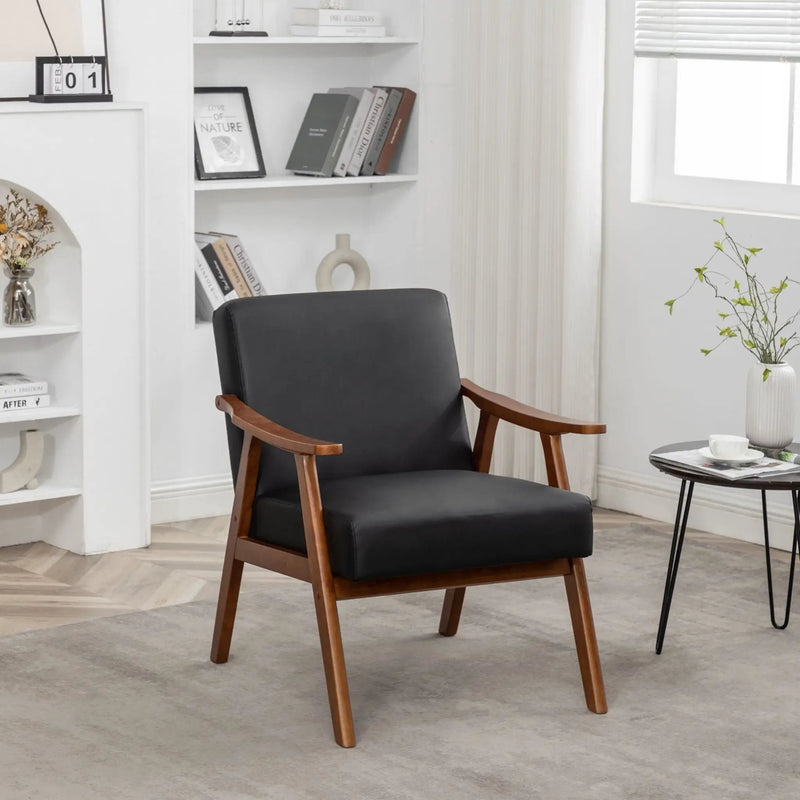 Accent Chair, Classic Mid Century Modern For Extra Seating by Unique Piece Furniture