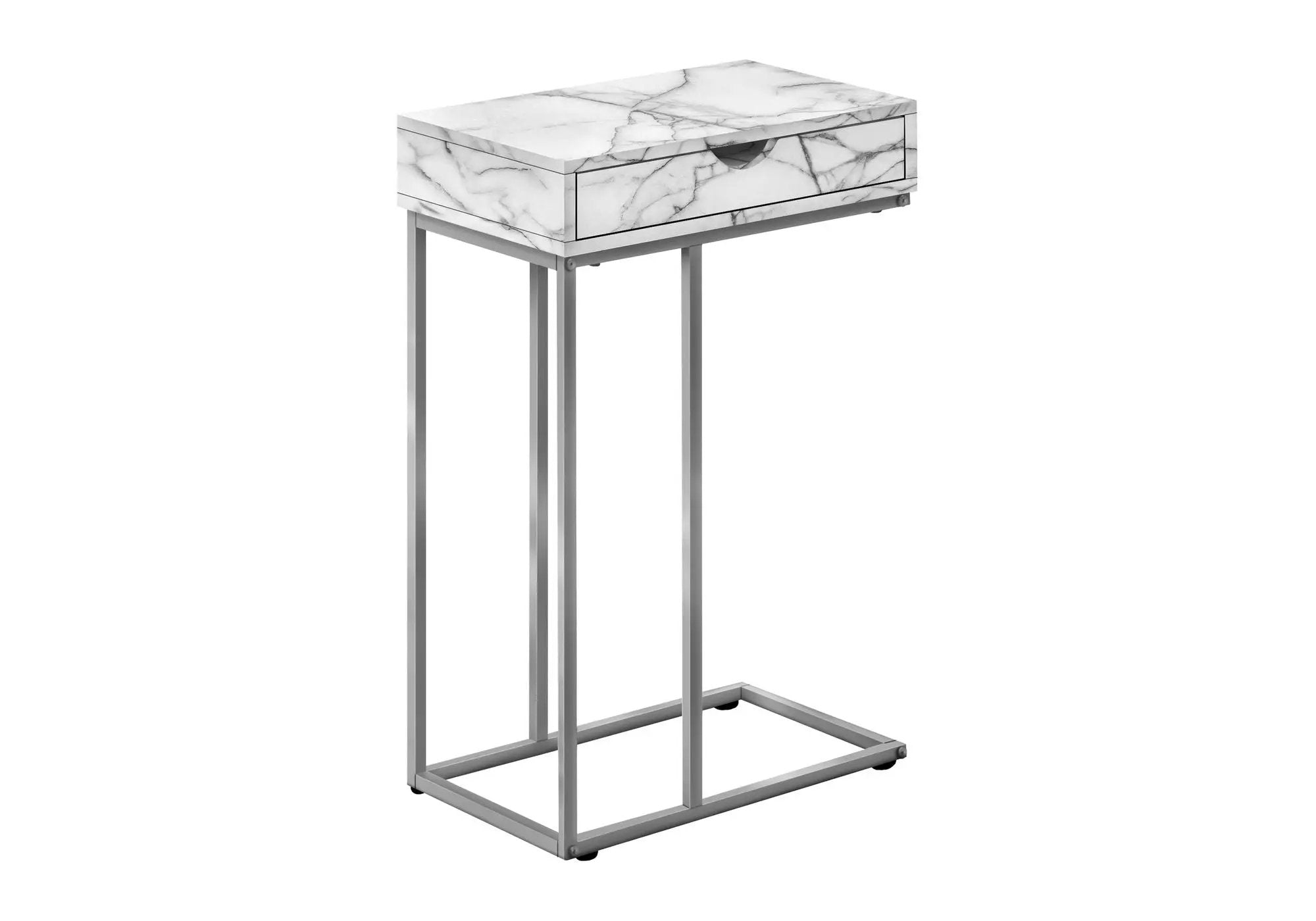 Accent Table, C - Shaped Contemporary & Modern Design by Unique Piece Furniture