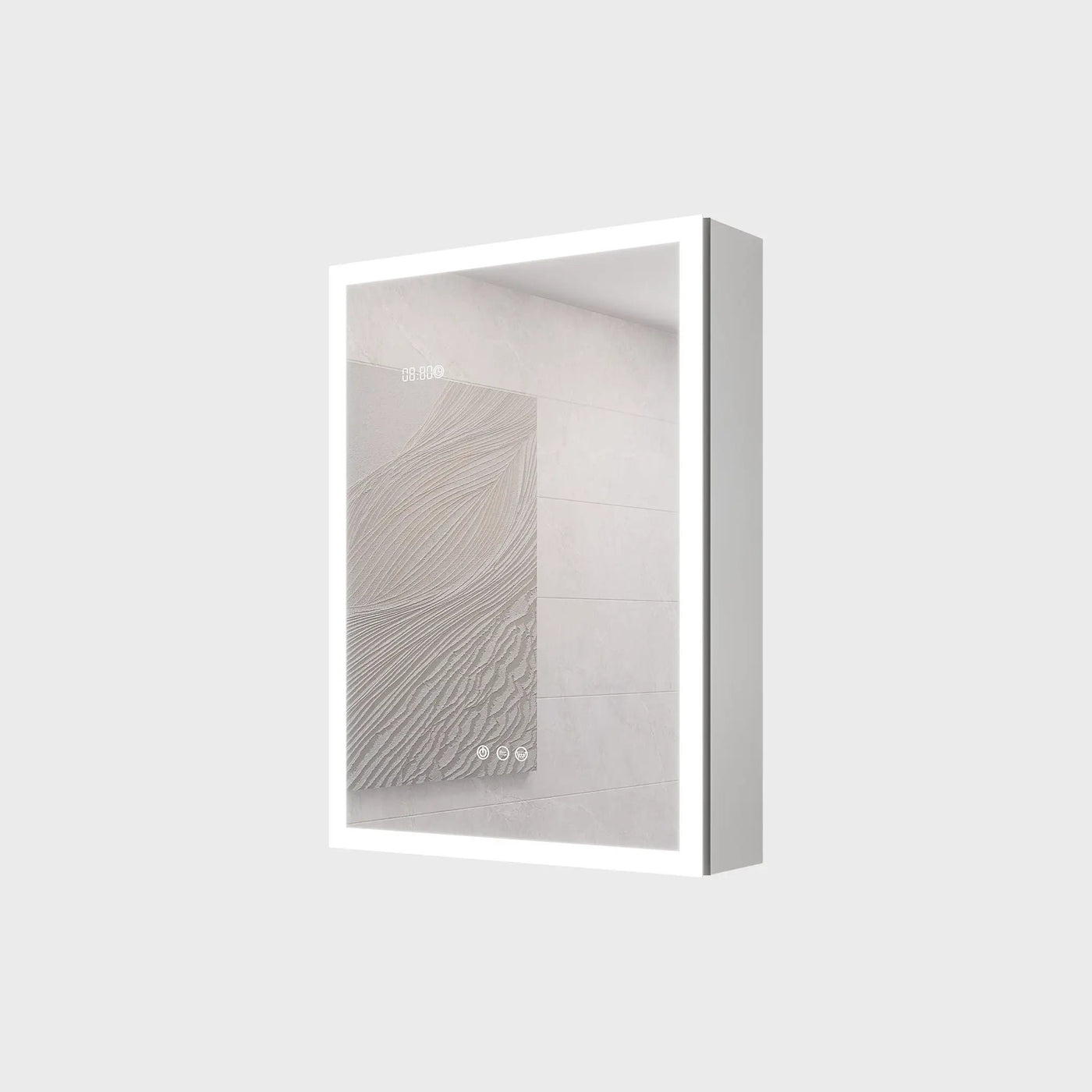 Bathroom Medicine Cabinet With Lights, LED Medicine Cabinet With Mirror, Lighted Medicine Cabinet With Defogger by Unique Piece Furniture