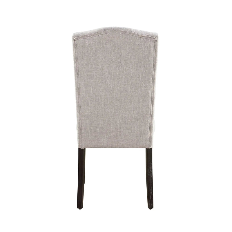 Gerardo - Linen Weathered Dining Chair (Set of 2) - Beige by HouseOfZazla