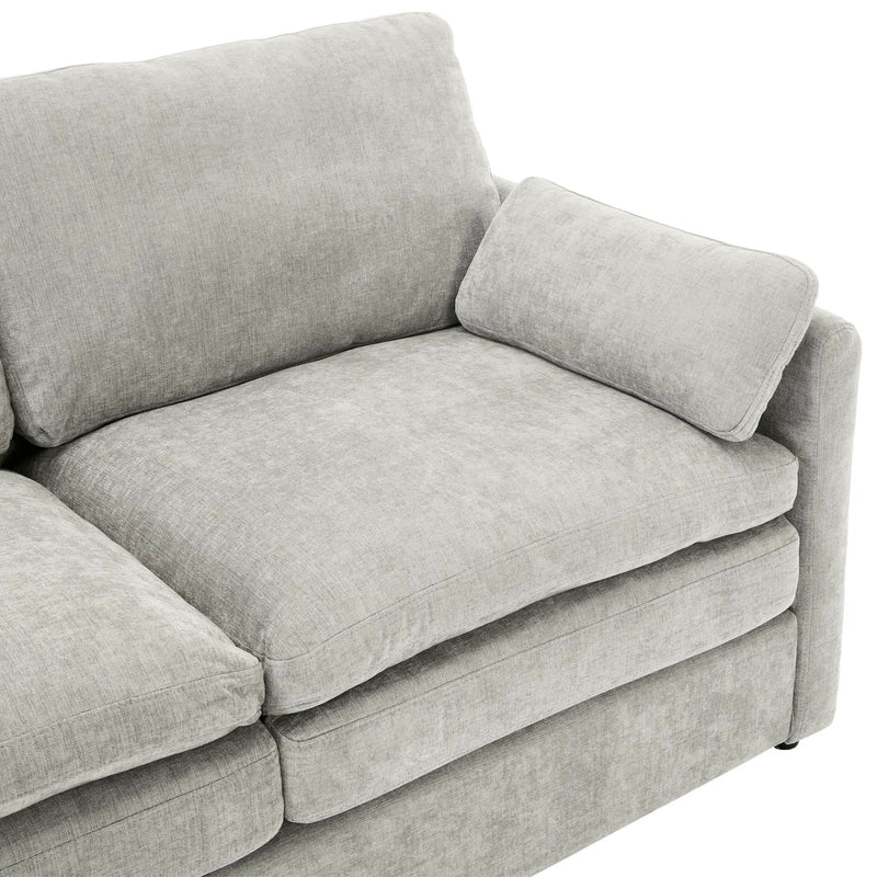 Cozy Upholstered Cushion Armchair For Living Room by HouseOfZazla