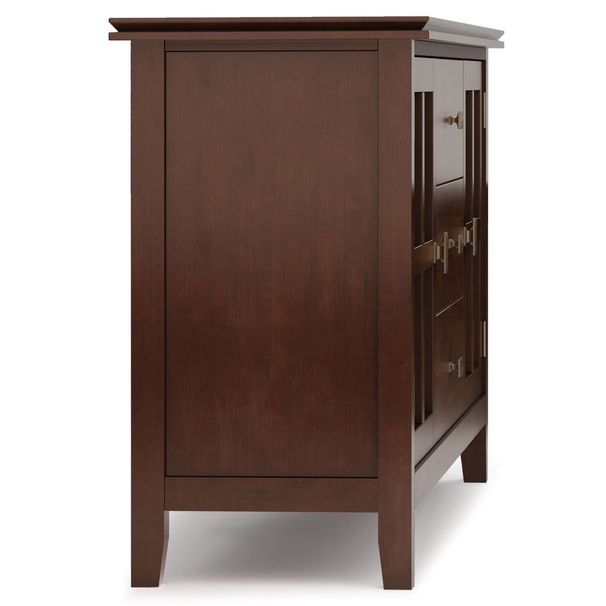 Large Sideboard Buffet with Glass Doors - Russet Brown, photo 11 of 11